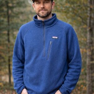 Patagonia Blue Fleece Pullover